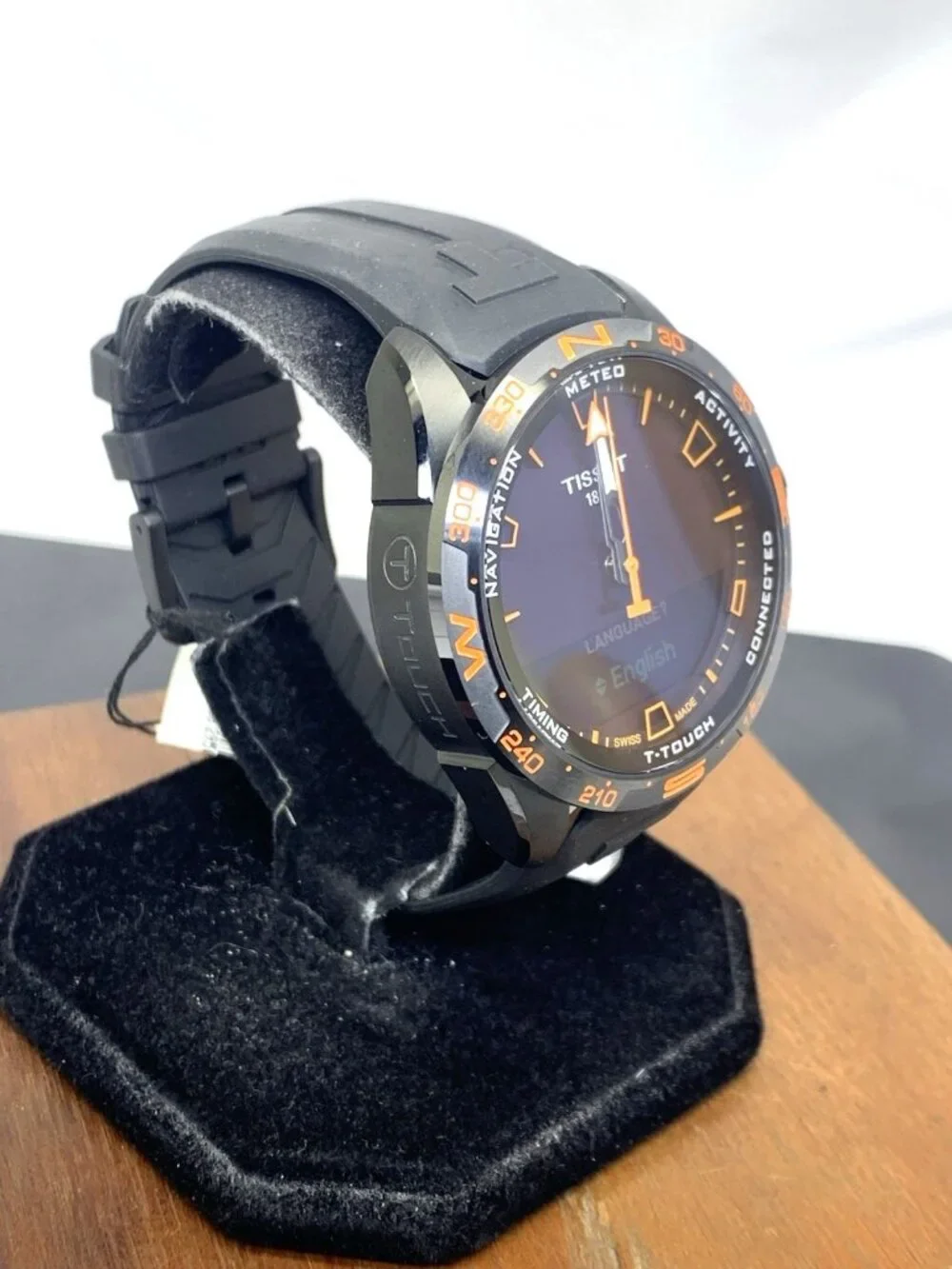 Tissot T-Touch Connect Solar Men's Watch Titanium Black 47.5mm T1214204705104